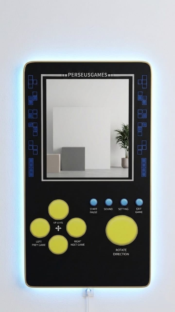 Miroir gaming noir