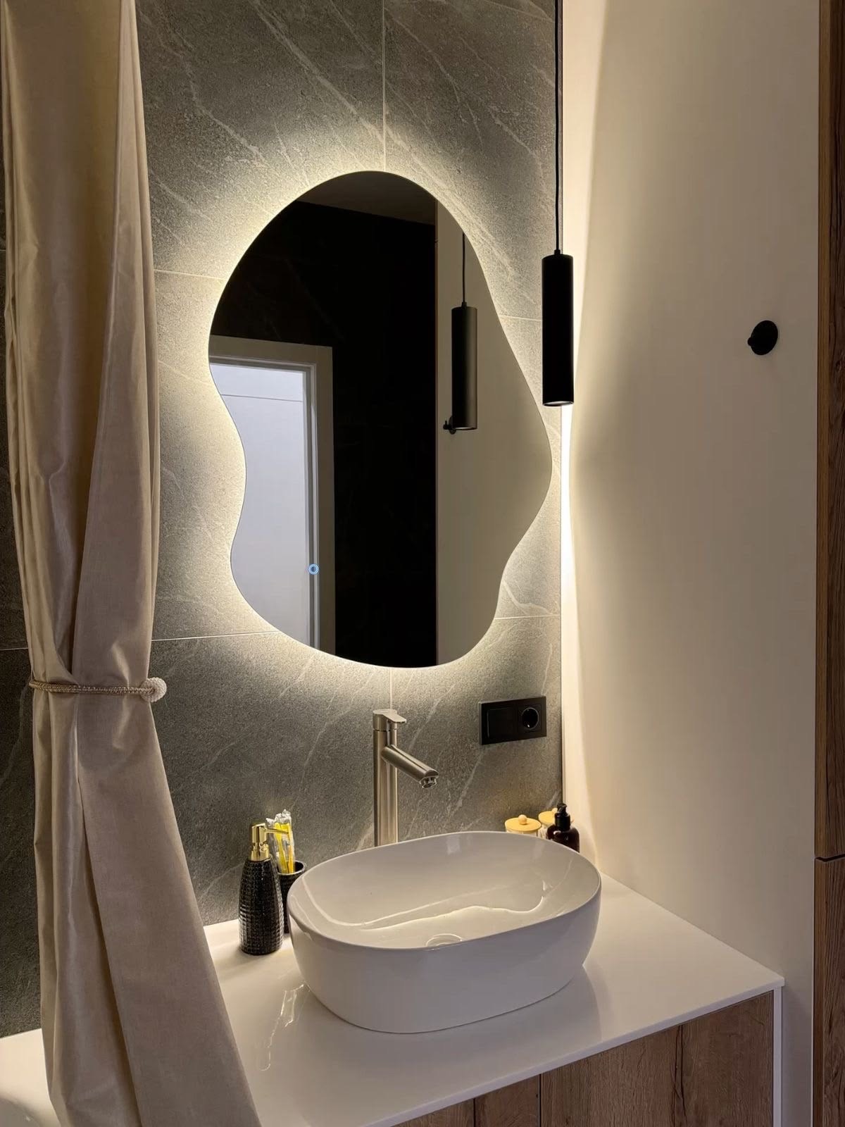 Miroir organique doux